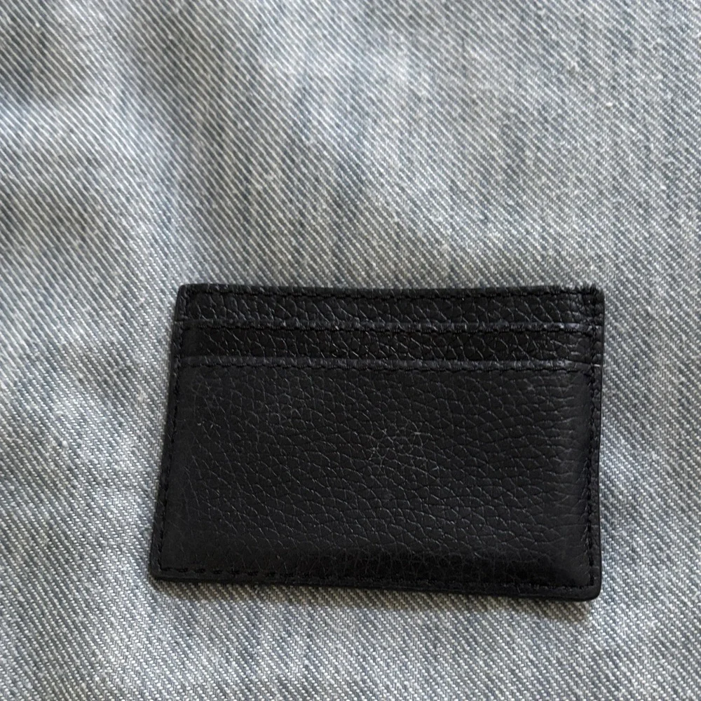 Marc Jacobs Black Leather Card Case - Picture 3 of 7